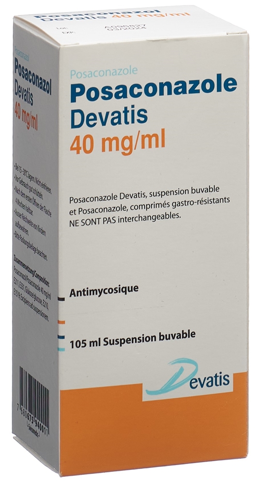 POSACONAZOLE Devatis 40 mg/ml, Bild 2 von 2