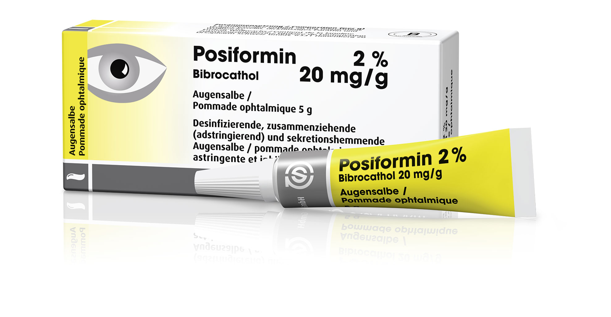 POSIFORMIN Augensalbe 2 % Tb 5 g, Bild 2 von 3