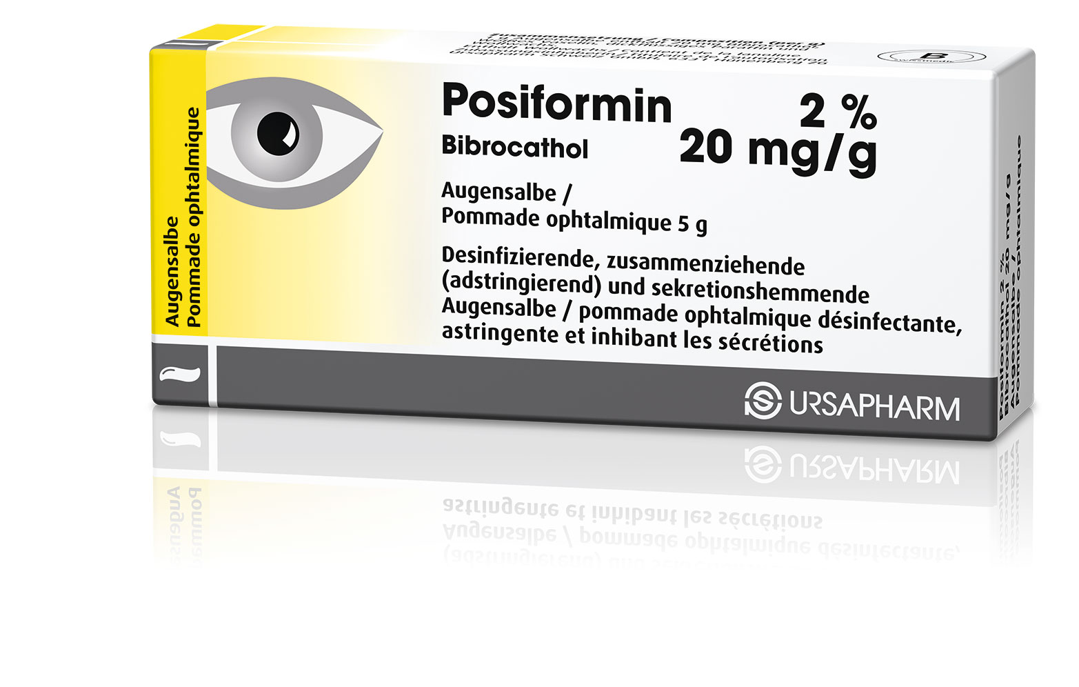 POSIFORMIN Augensalbe 2 % Tb 5 g, Hauptbild