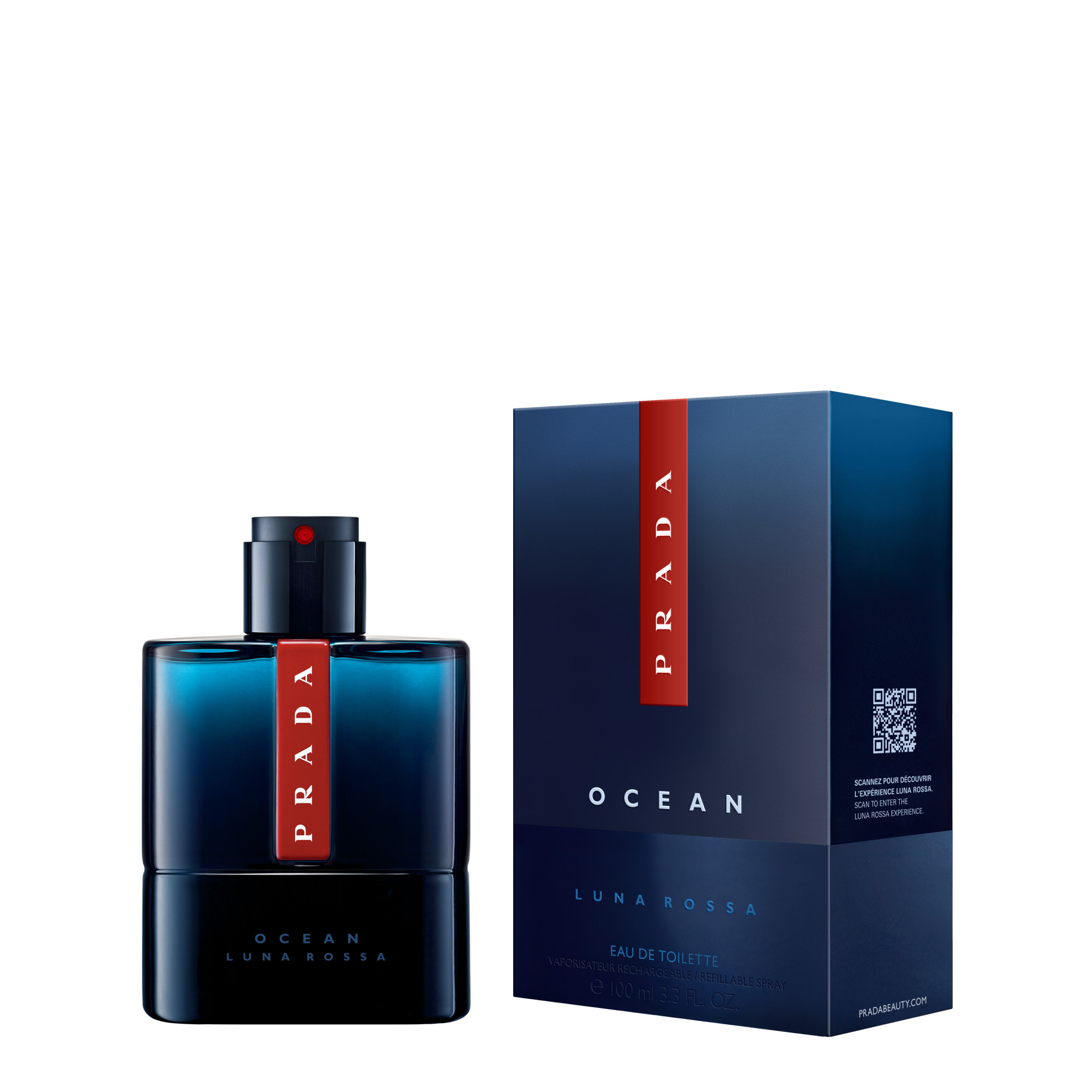 Prada Luna Rossa Ocean Eau de Toilette spray, image 3 sur 4