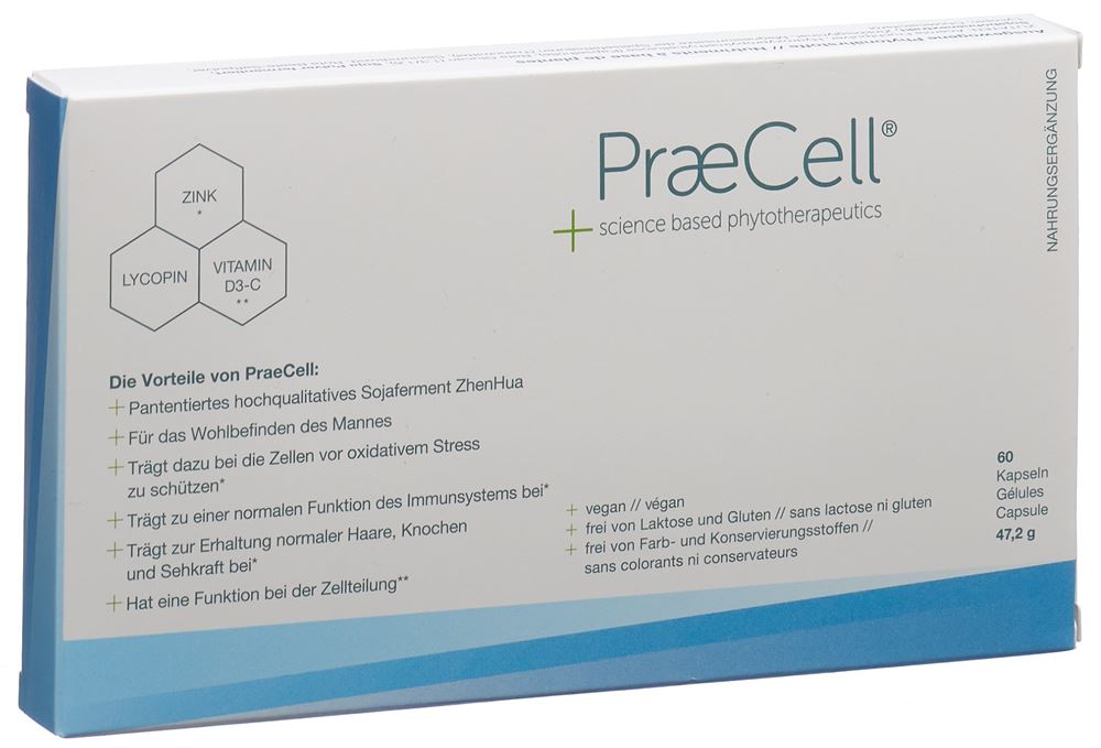 PRAECELL caps 60 pce