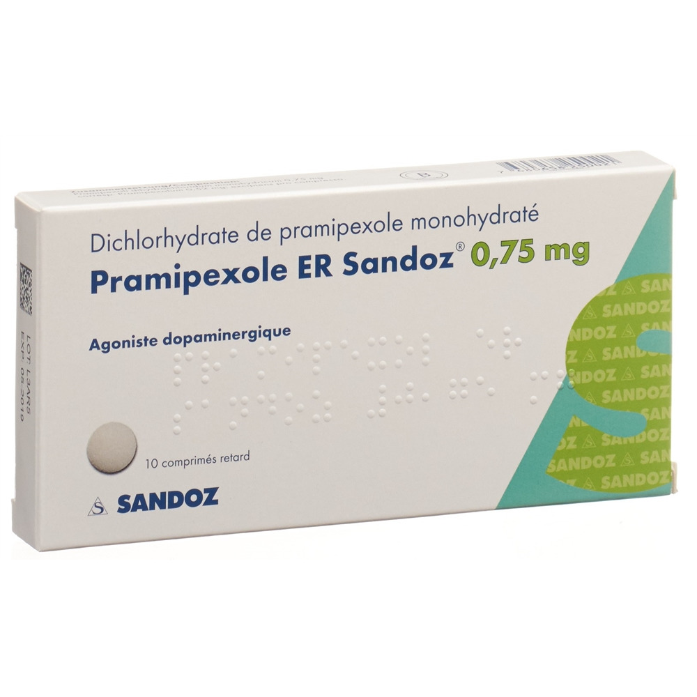 PRAMIPEXOLE Sandoz 0.75 mg, Bild 2 von 2