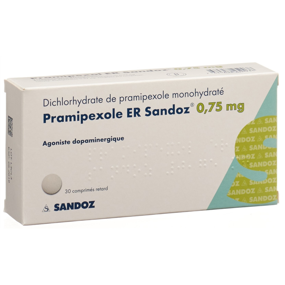 PRAMIPEXOLE Sandoz 0.75 mg, Bild 2 von 2