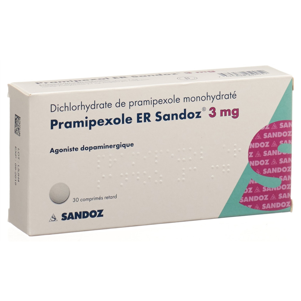 PRAMIPEXOLE Sandoz 3 mg, Bild 2 von 2