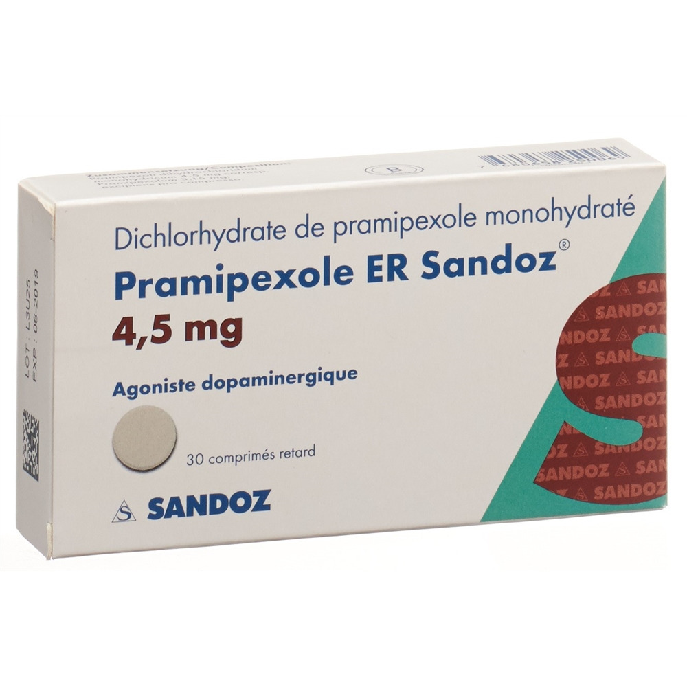 PRAMIPEXOLE Sandoz 4.5 mg, Bild 2 von 2