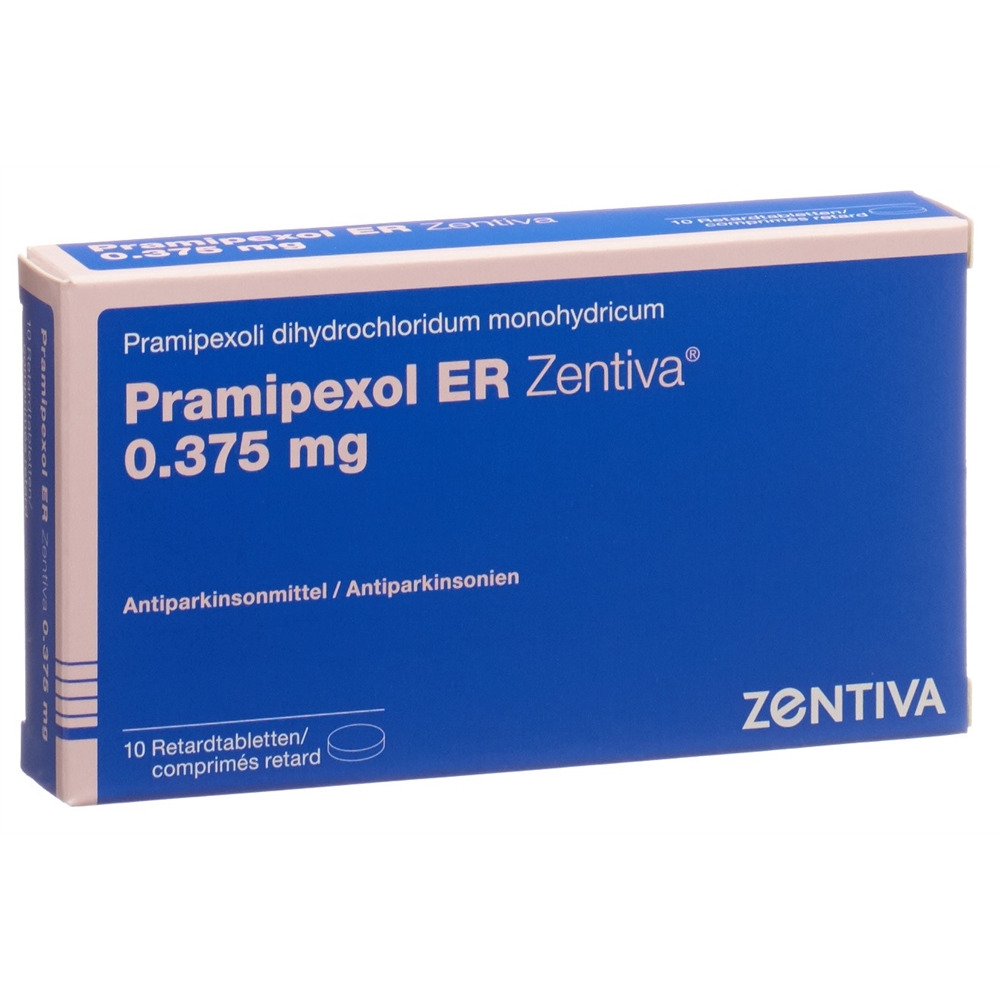 PRAMIPEXOLE Zentiva 0.375 mg, image principale