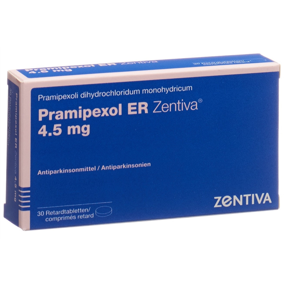 PRAMIPEXOLE Zentiva 4.5 mg, Hauptbild