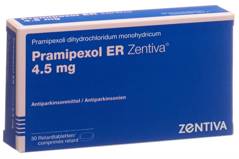 PRAMIPEXOLE Zentiva 4.5 mg, Hauptbild