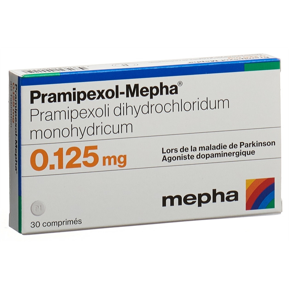 PRAMIPEXOLE Mepha 0.125 mg, Bild 2 von 2