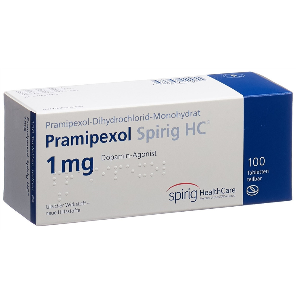 PRAMIPEXOLE Spirig HC 1 mg, Hauptbild