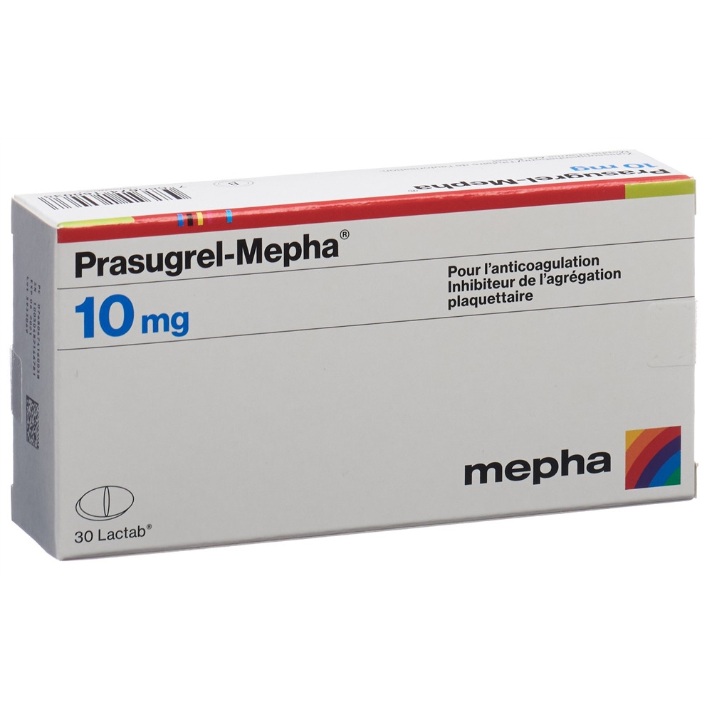 PRASUGREL Mepha 10 mg, image 2 sur 2
