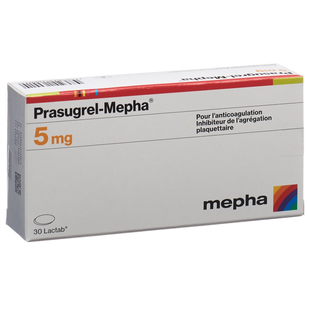 PRASUGREL Mepha 5 mg, image 2 sur 2