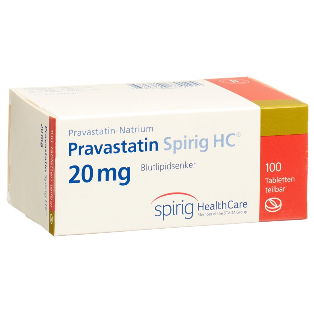 PRAVASTATINE Spirig HC 20 mg, Hauptbild