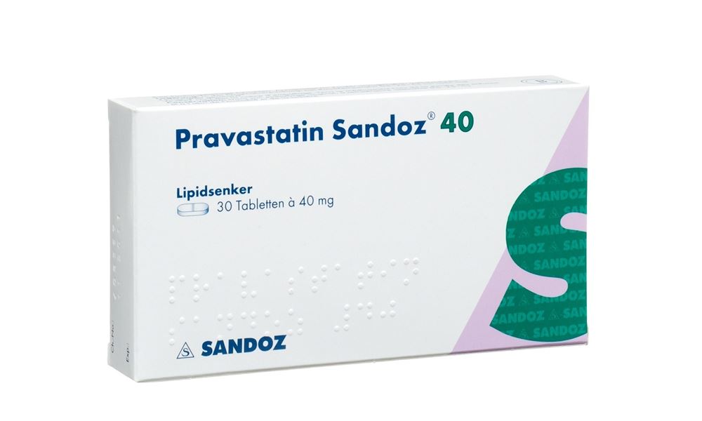 PRAVASTATINE Sandoz 40 mg, image principale