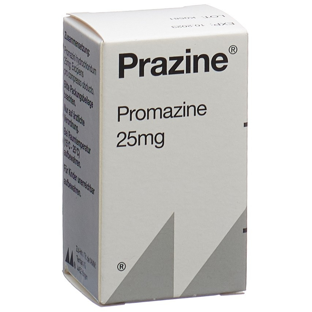 PRAZINE drag 25 mg bte 50 pce, image 2 sur 2