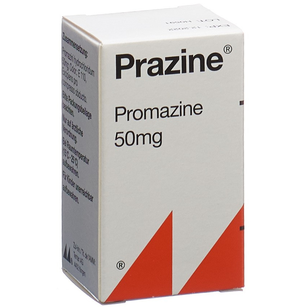 PRAZINE drag 50 mg bte 50 pce, image 2 sur 2