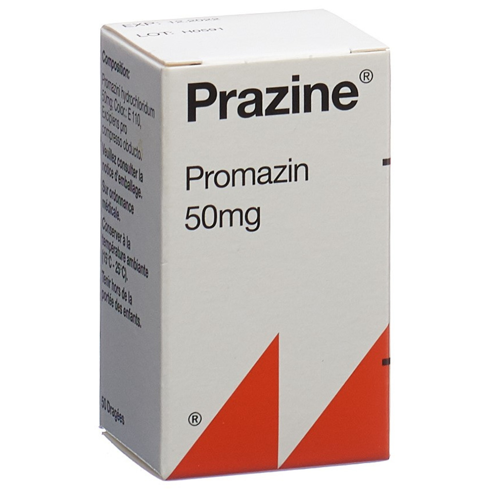 PRAZINE drag 50 mg bte 50 pce, image principale