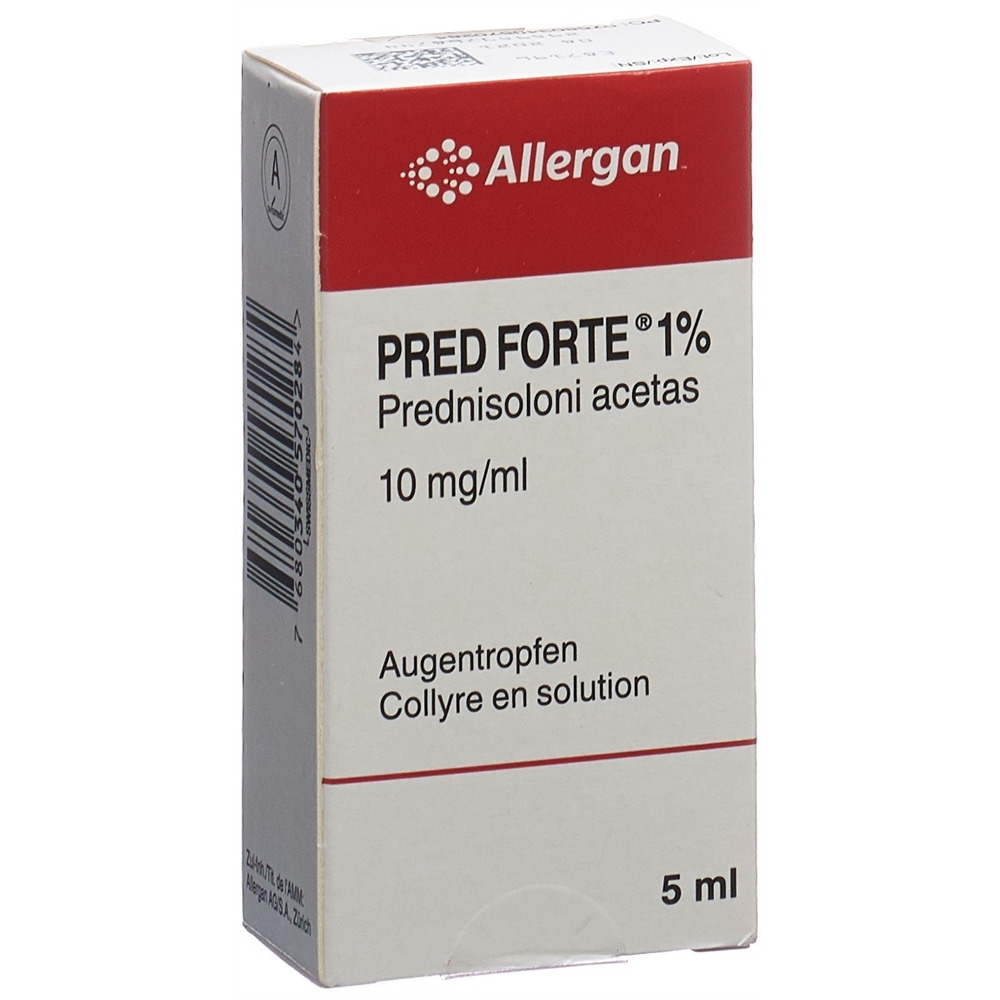 PRED FORTE Gtt Opht 1 % Fl 5 ml, Hauptbild