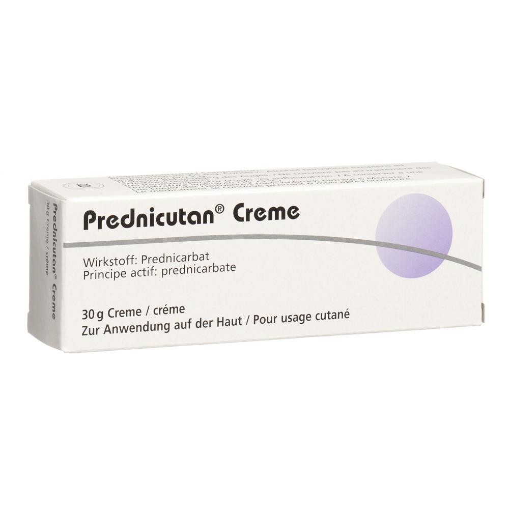 PREDNICUTAN crème 2.5 mg/g tb 30 g, image principale