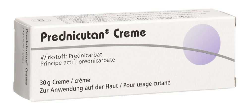 PREDNICUTAN crème 2.5 mg/g tb 30 g, image principale