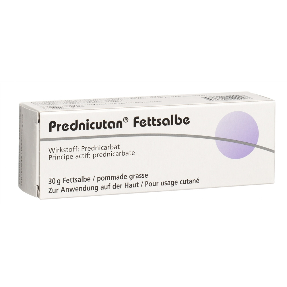 PREDNICUTAN Fettsalbe 2.5 mg/g Tb 30 g, Bild 2 von 2