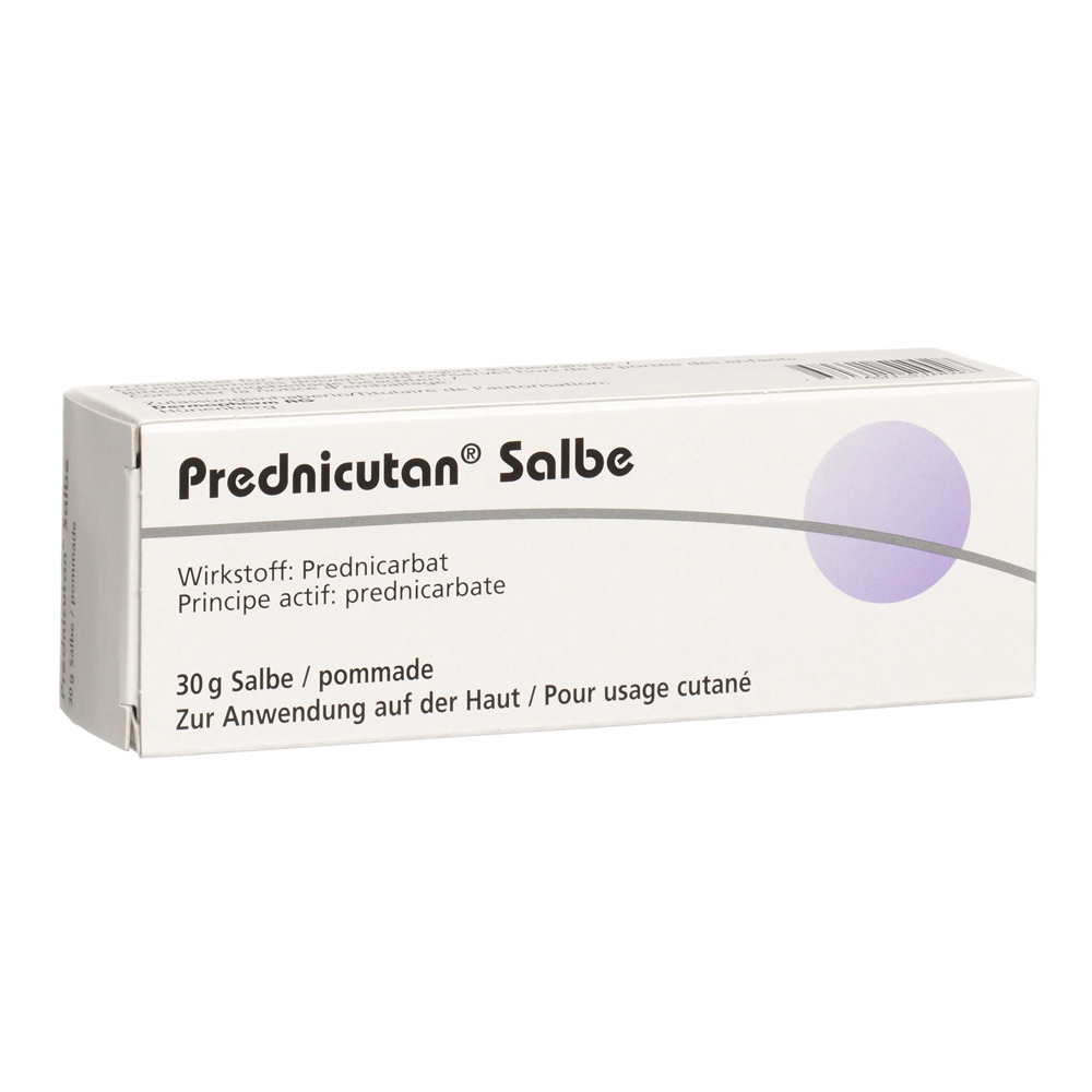 PREDNICUTAN Salbe 2.5 mg/g Tb 30 g, Bild 2 von 2