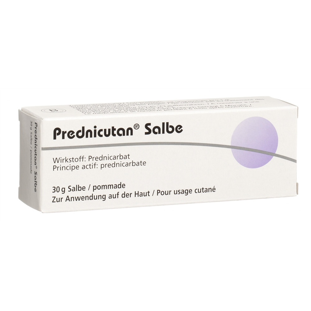 PREDNICUTAN Salbe 2.5 mg/g Tb 30 g, Hauptbild