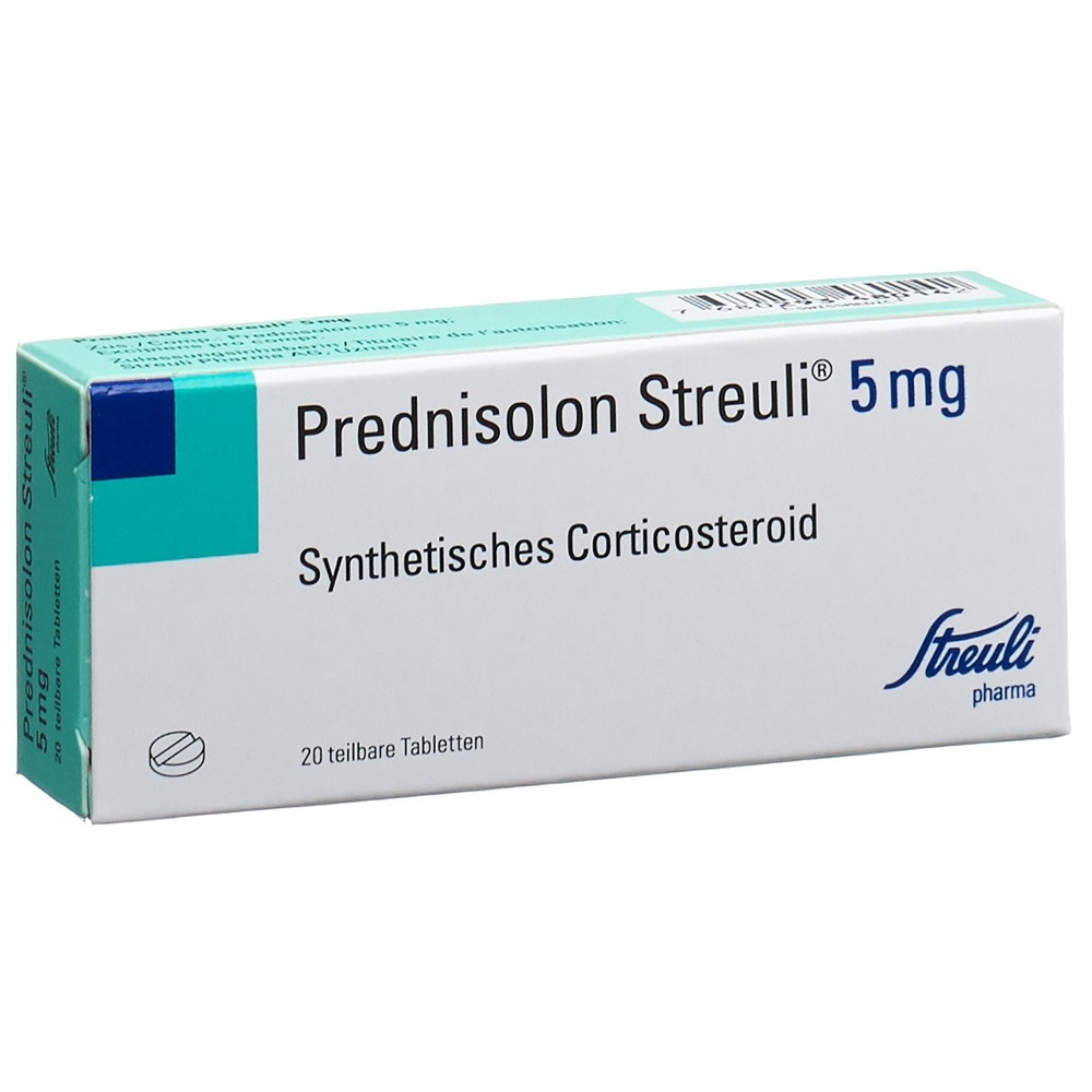 PREDNISOLONE Streuli 5 mg, Hauptbild