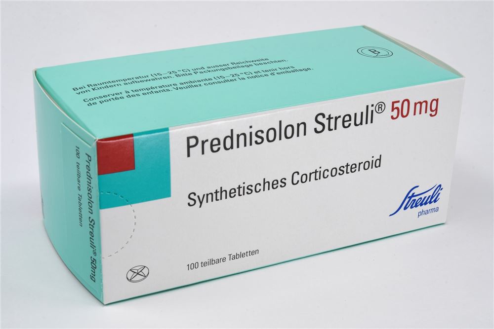 PREDNISOLONE Streuli 50 mg, Hauptbild