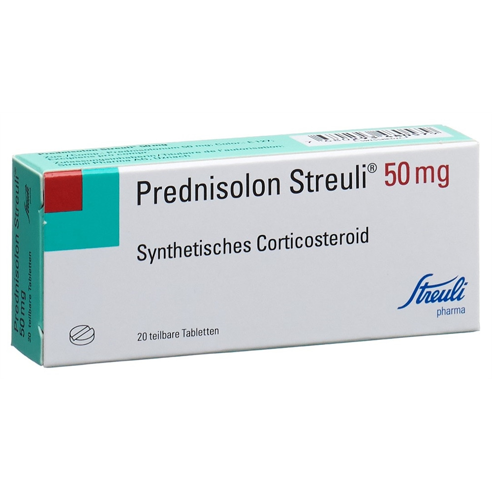 PREDNISOLONE Streuli 50 mg, Hauptbild