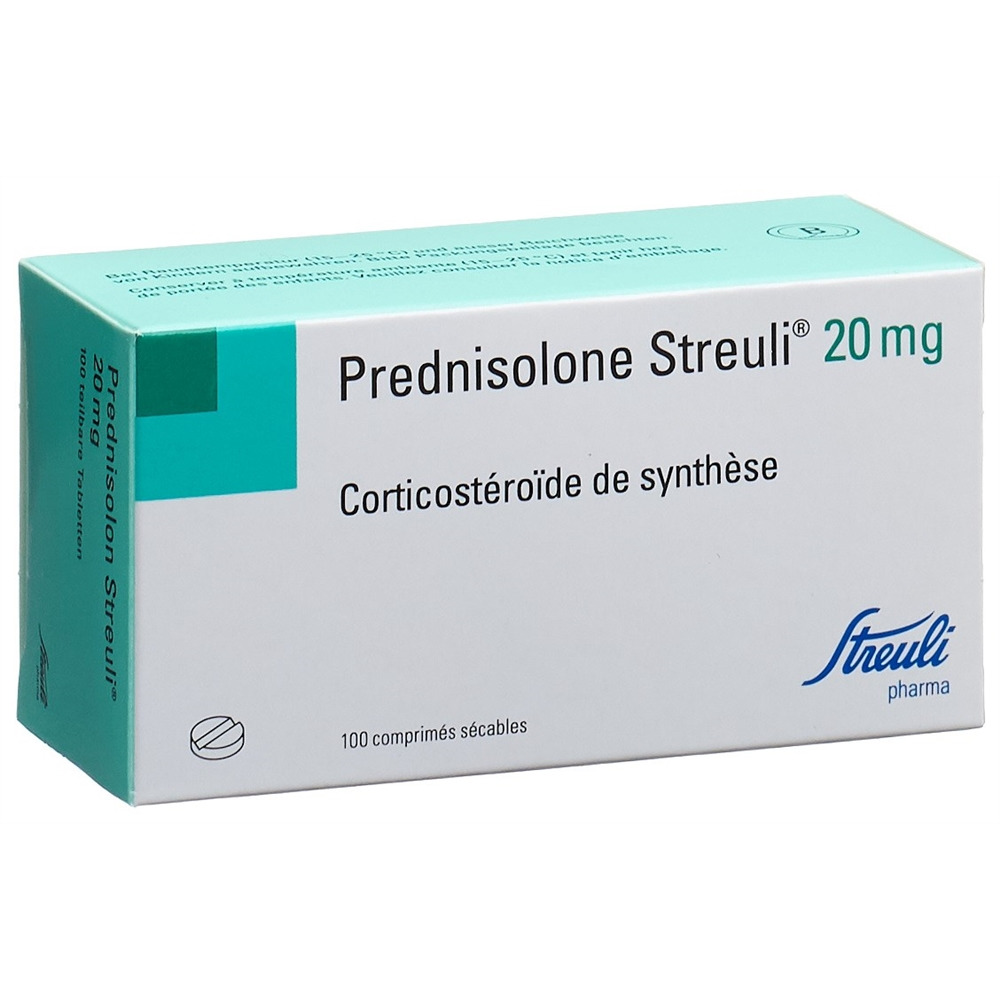 PREDNISOLONE Streuli 20 mg, image 2 sur 2