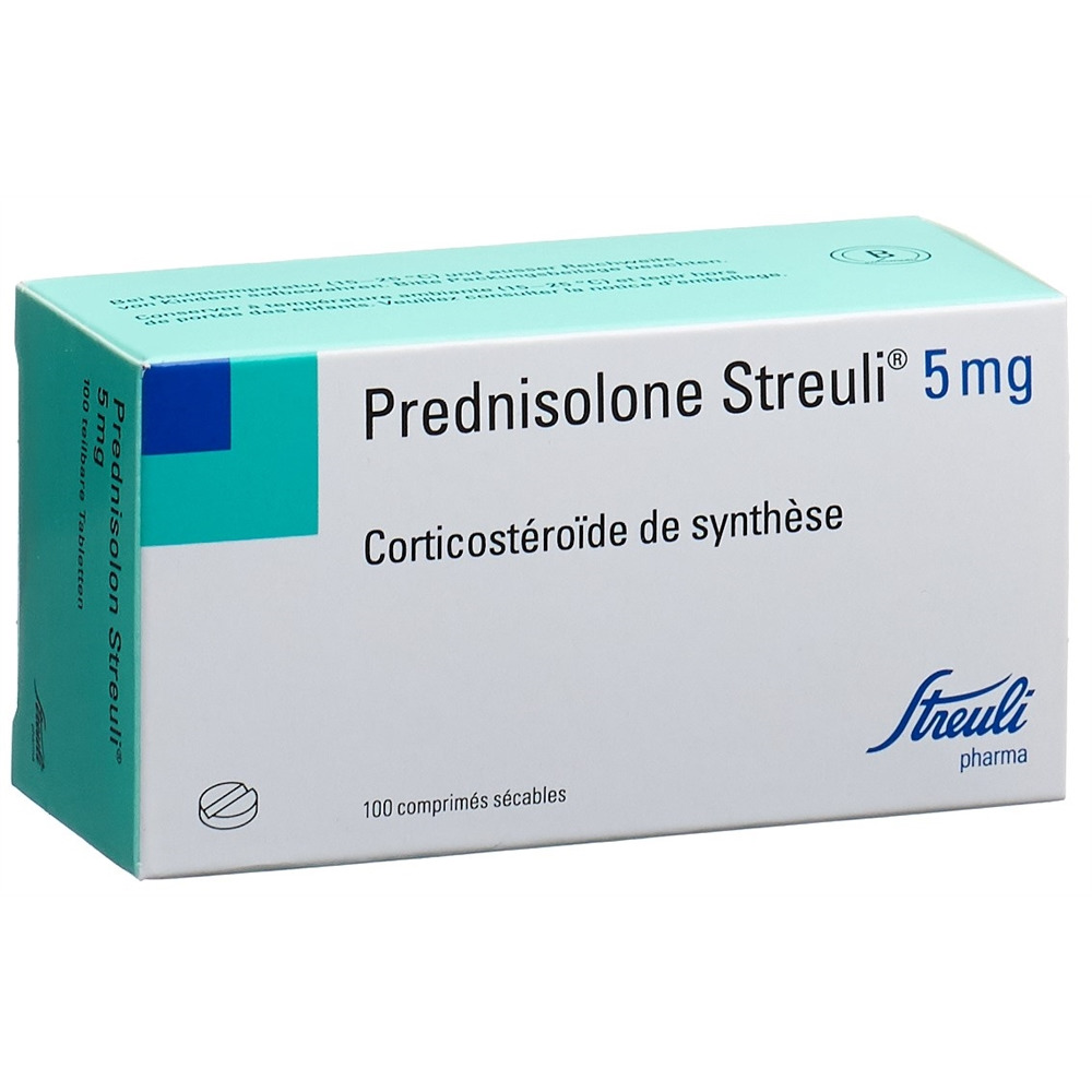 PREDNISOLONE Streuli 5 mg, image 2 sur 2