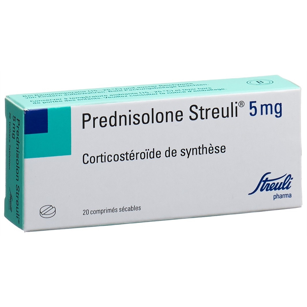 PREDNISOLONE Streuli 5 mg, image 2 sur 2