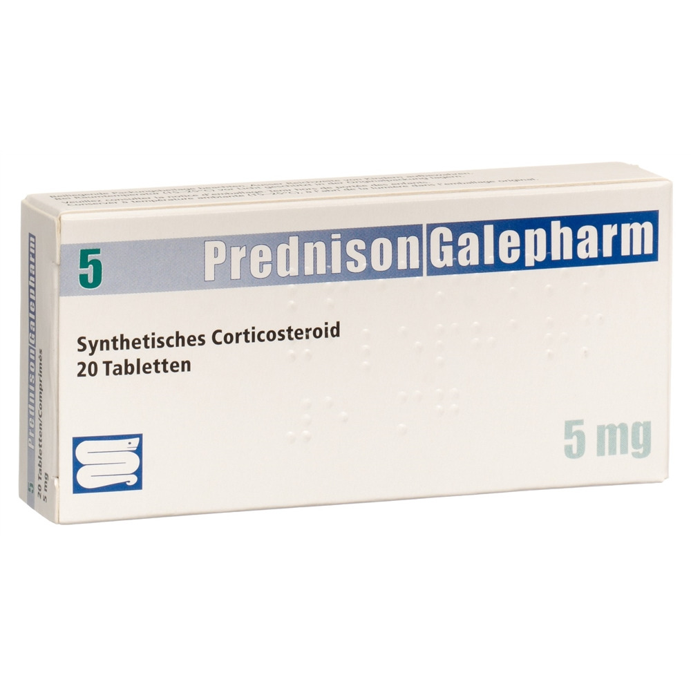 PREDNISONE Galepharm 5 mg, Hauptbild