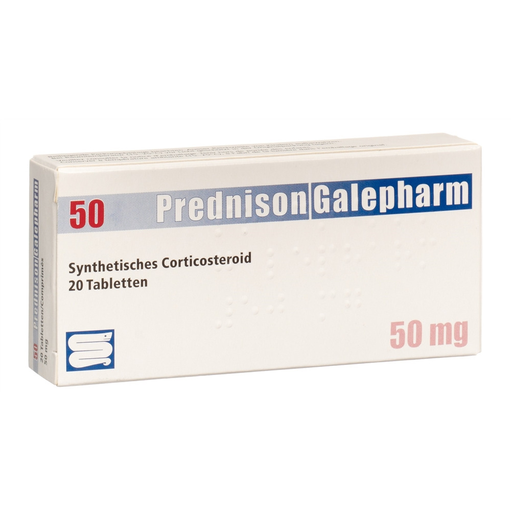 PREDNISONE Galepharm 50 mg, Hauptbild