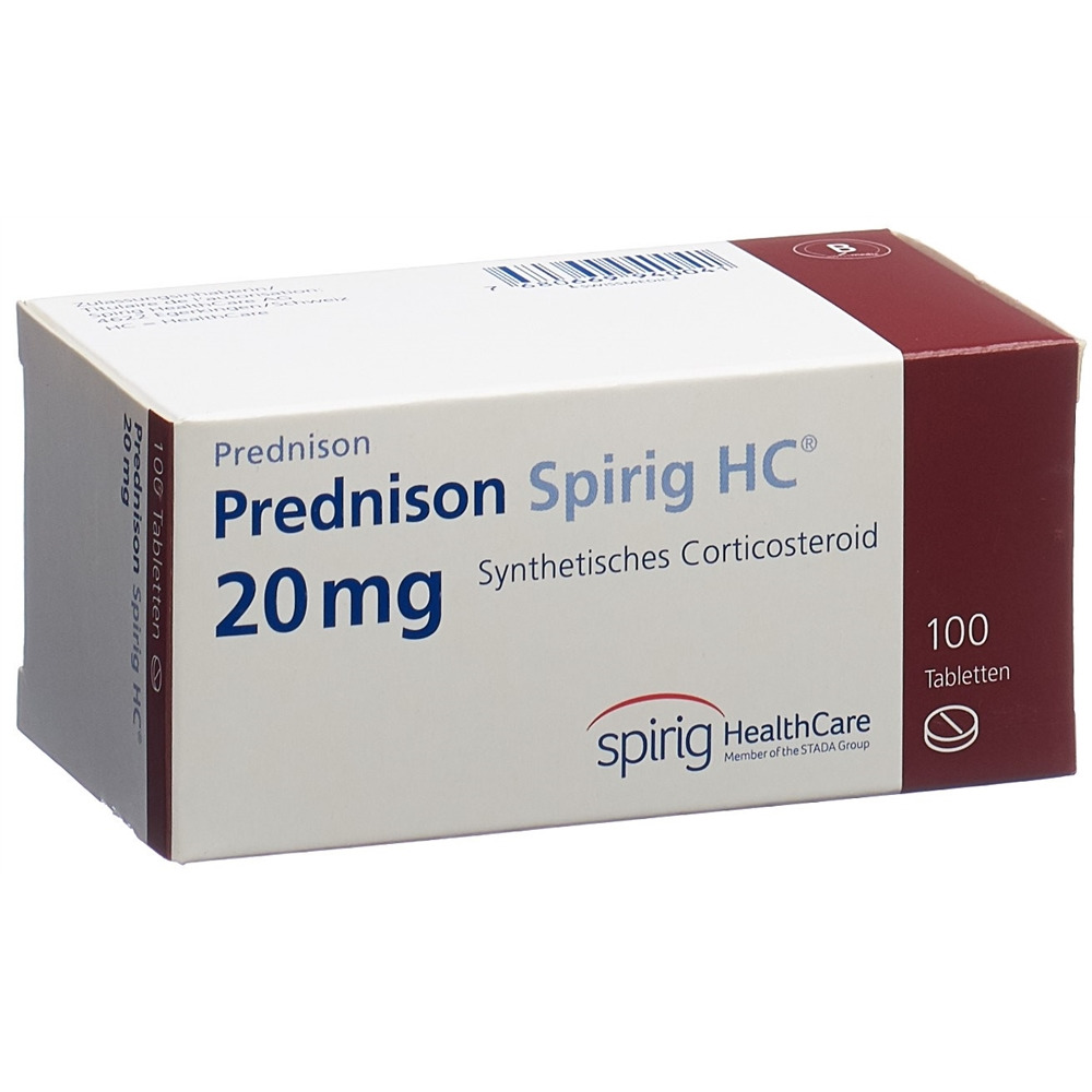 PREDNISONE Spirig HC 20 mg, Hauptbild