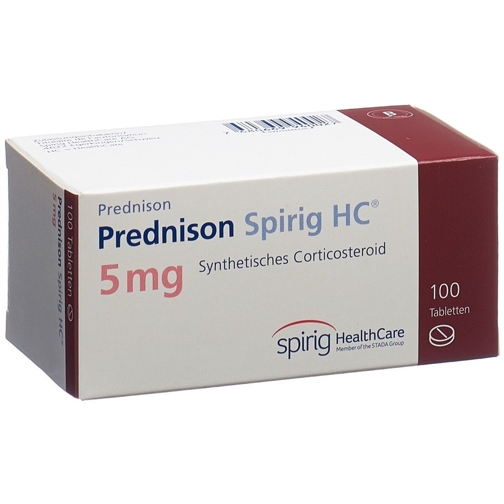 PREDNISONE Spirig HC 5 mg, Hauptbild