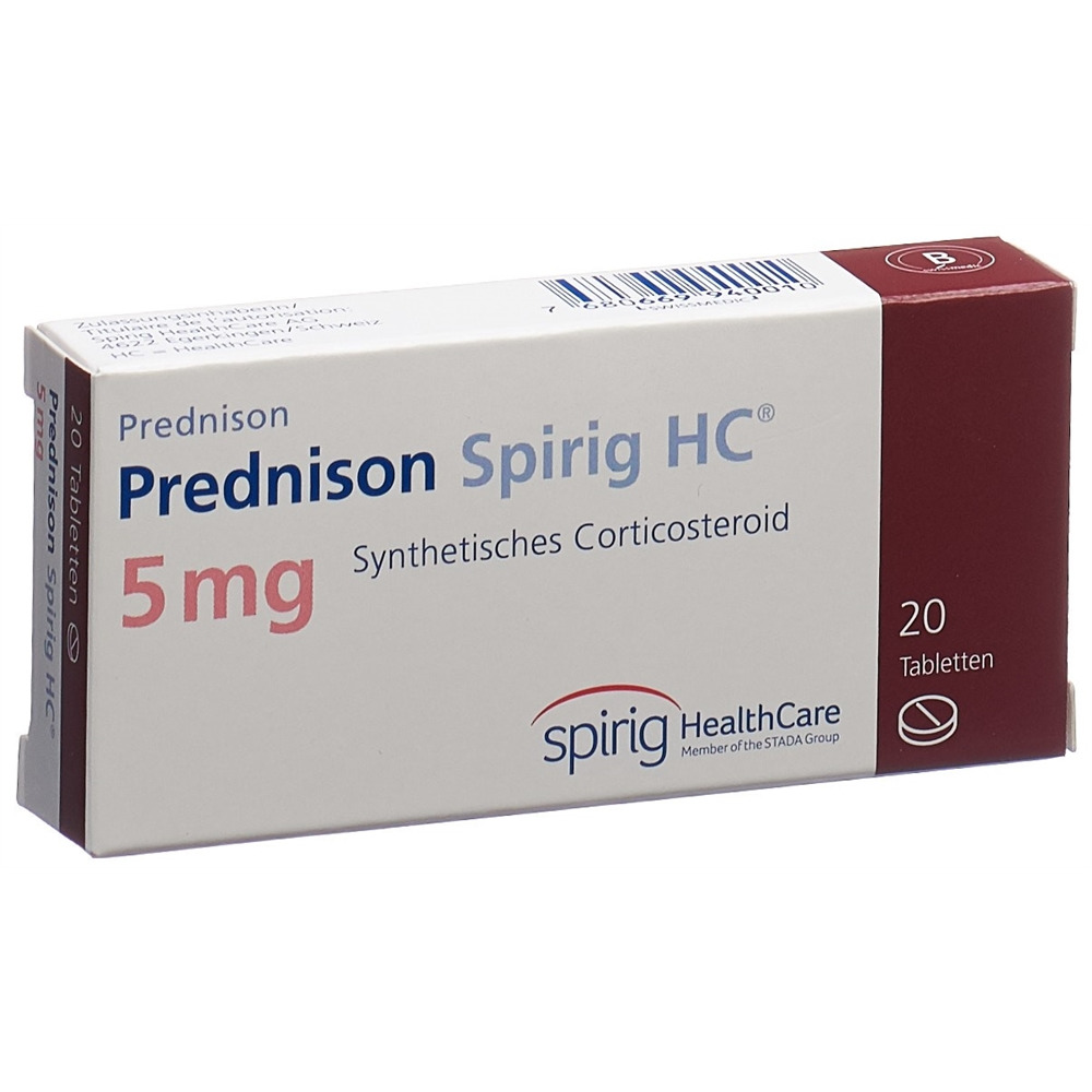 PREDNISONE Spirig HC 5 mg, Hauptbild