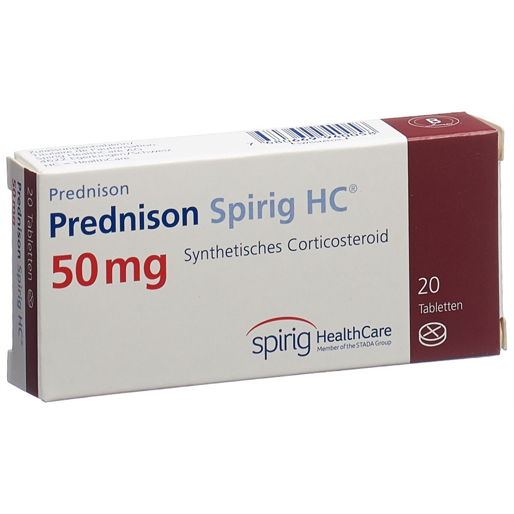 PREDNISONE Spirig HC 50 mg, Hauptbild