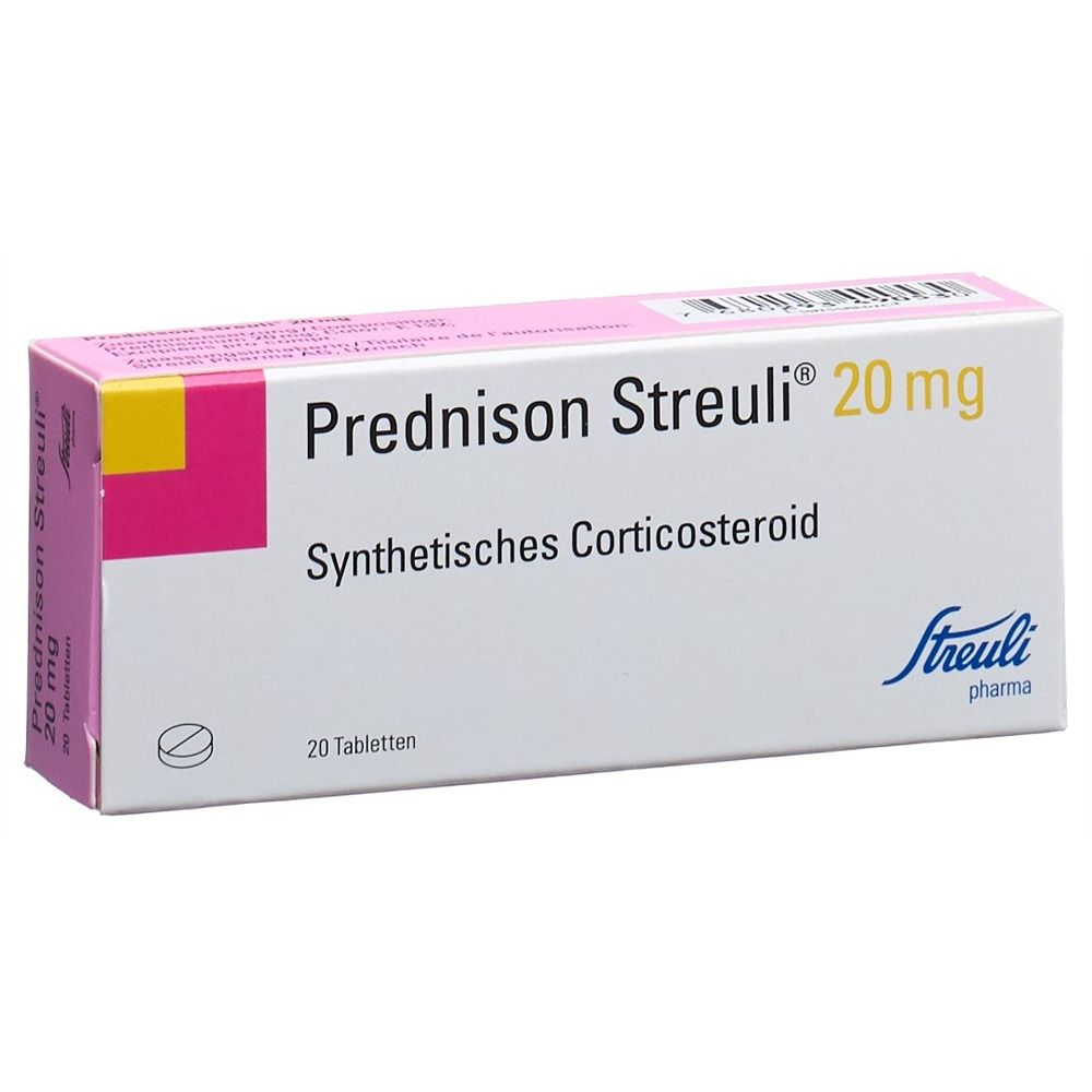 PREDNISONE Streuli 20 mg, Hauptbild