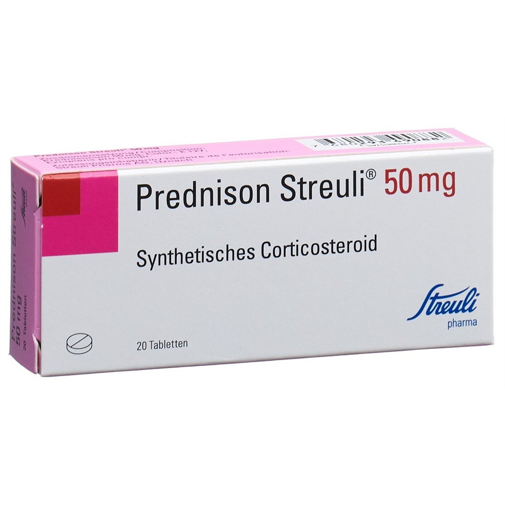 PREDNISONE Streuli 50 mg, Hauptbild