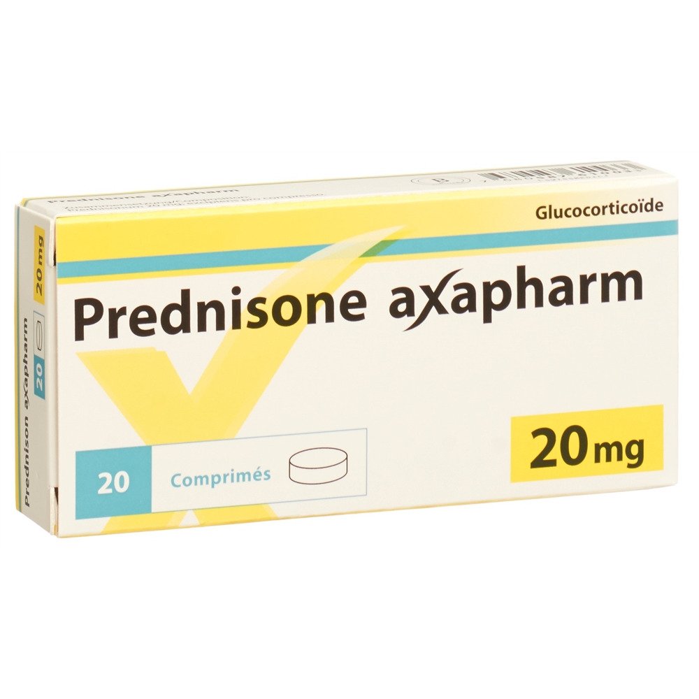 PREDNISONE axapharm 20 mg, image 2 sur 2