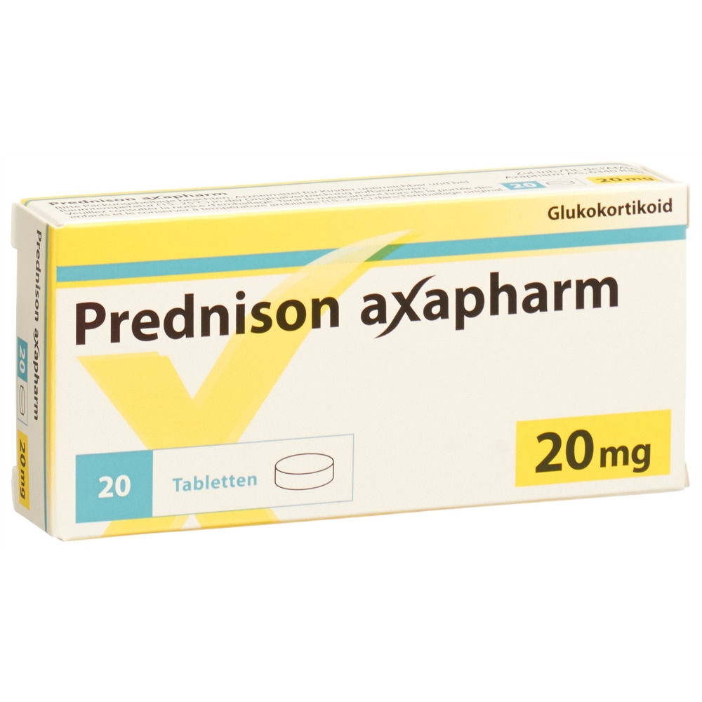 PREDNISONE axapharm 20 mg, image principale