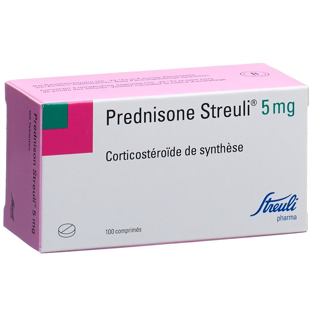 PREDNISONE Streuli 5 mg, image 2 sur 2