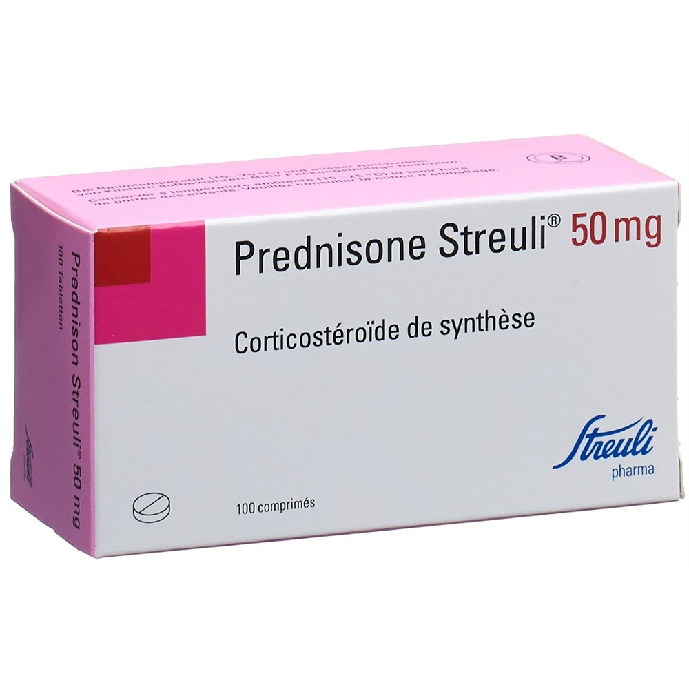 PREDNISONE Streuli 50 mg, image 2 sur 2