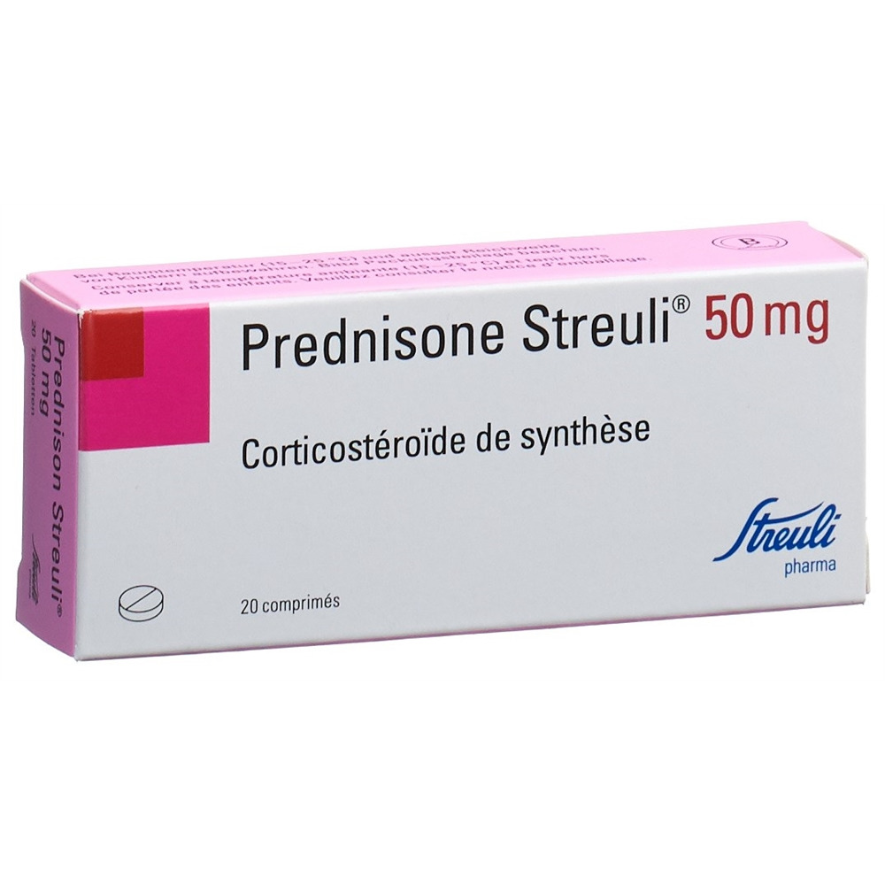 PREDNISONE Streuli 50 mg, image 2 sur 2