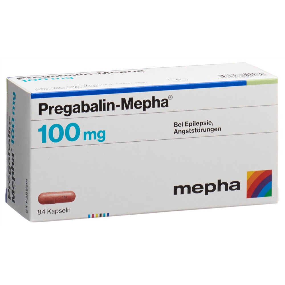 PREGABALINE Mepha 100 mg, image principale