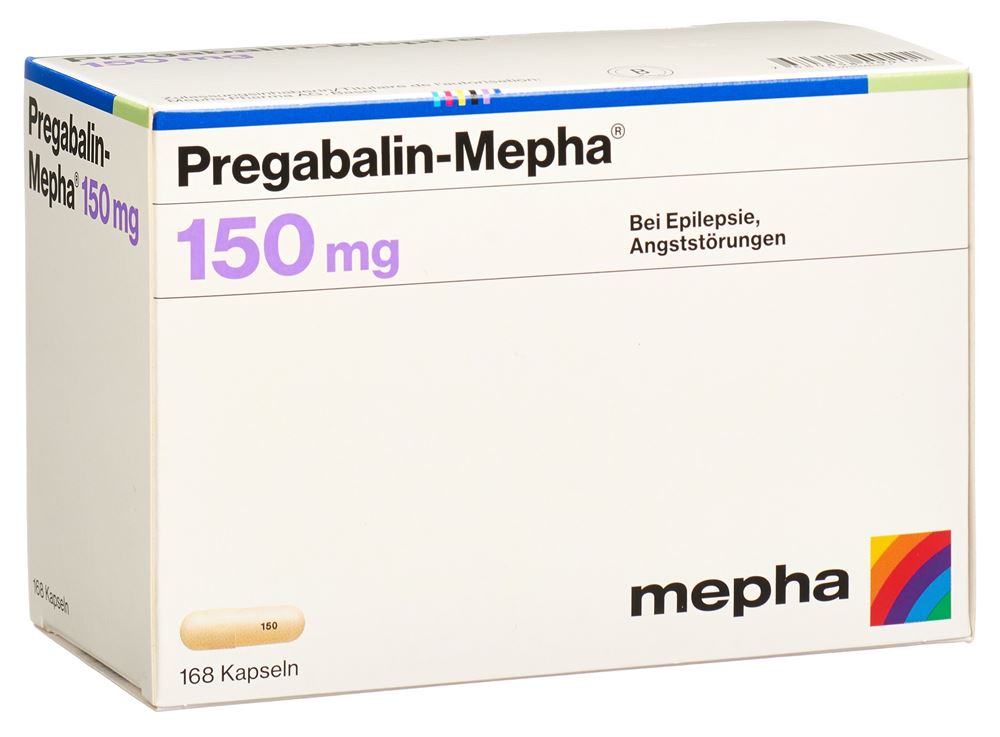 PREGABALINE Mepha 150 mg, image principale
