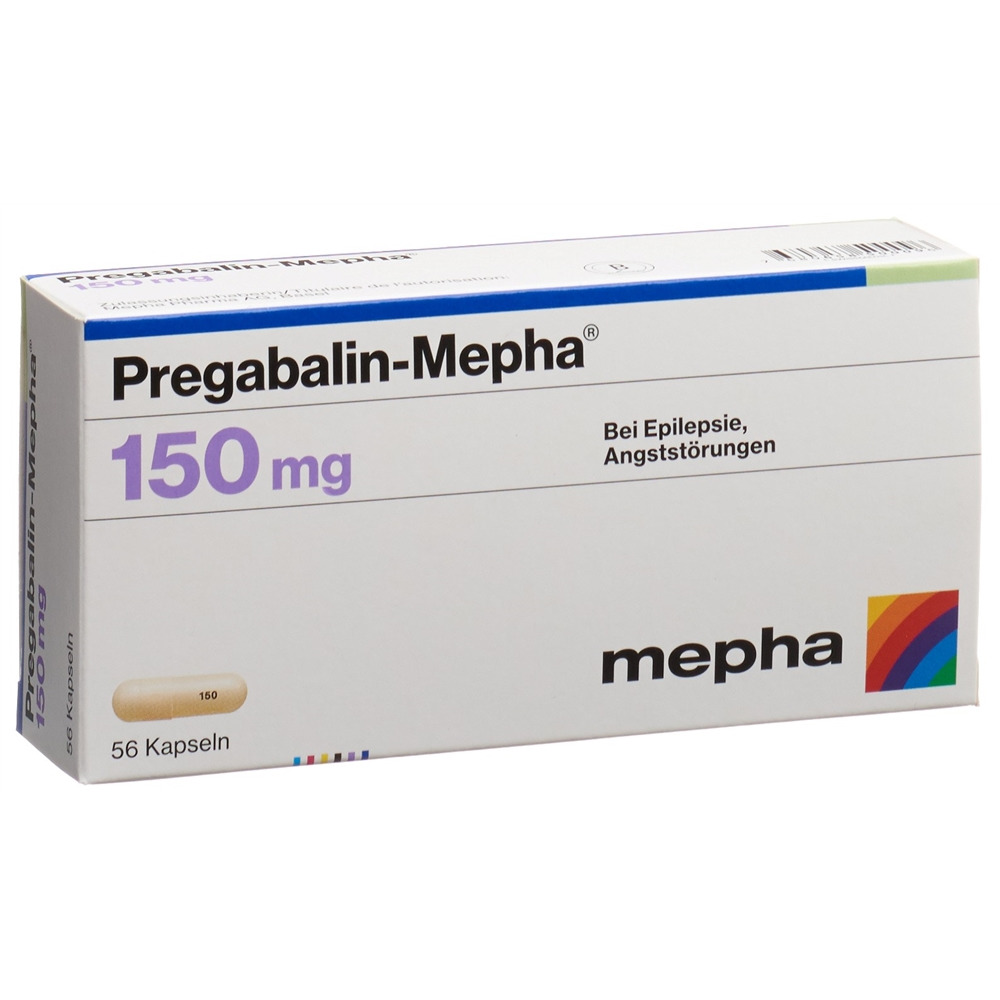 PREGABALINE Mepha 150 mg, image principale