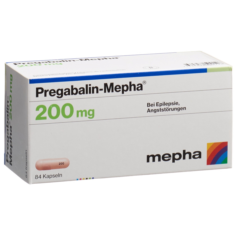 PREGABALINE Mepha 200 mg, image principale